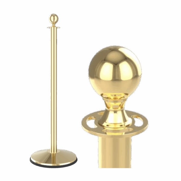 BALL TOP SLOPED BASE FLAT BASE OPTION