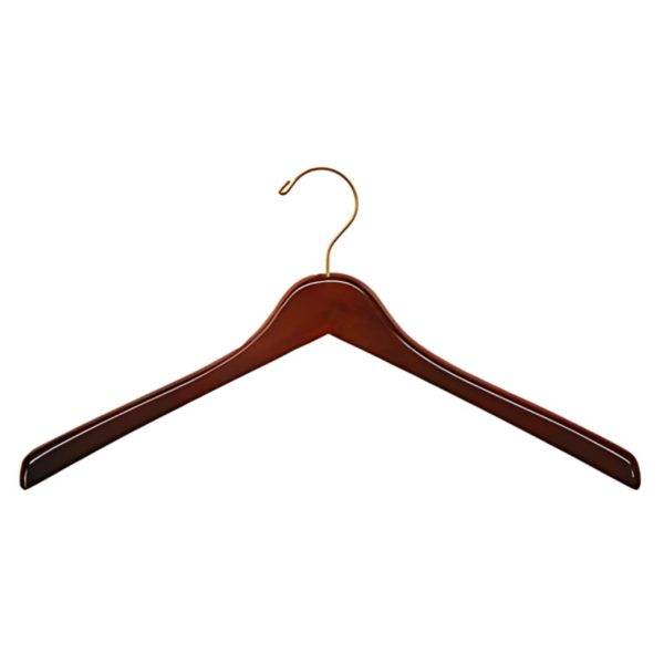 1/2" Walnut Luxury Contour Hanger