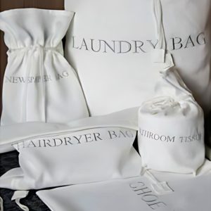 HAIR DRYER BAGS WITH LOGO